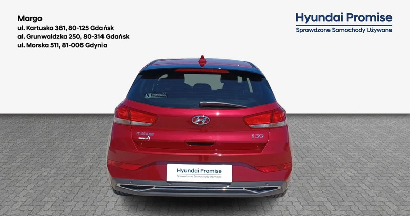 Hyundai I30 cena 79900 przebieg: 14000, rok produkcji 2022 z Szczekociny małe 232